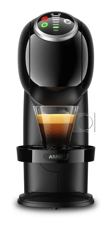 Cafeteira Nescafe Dolce Gusto Arno Genio S Plus DGS2 preta