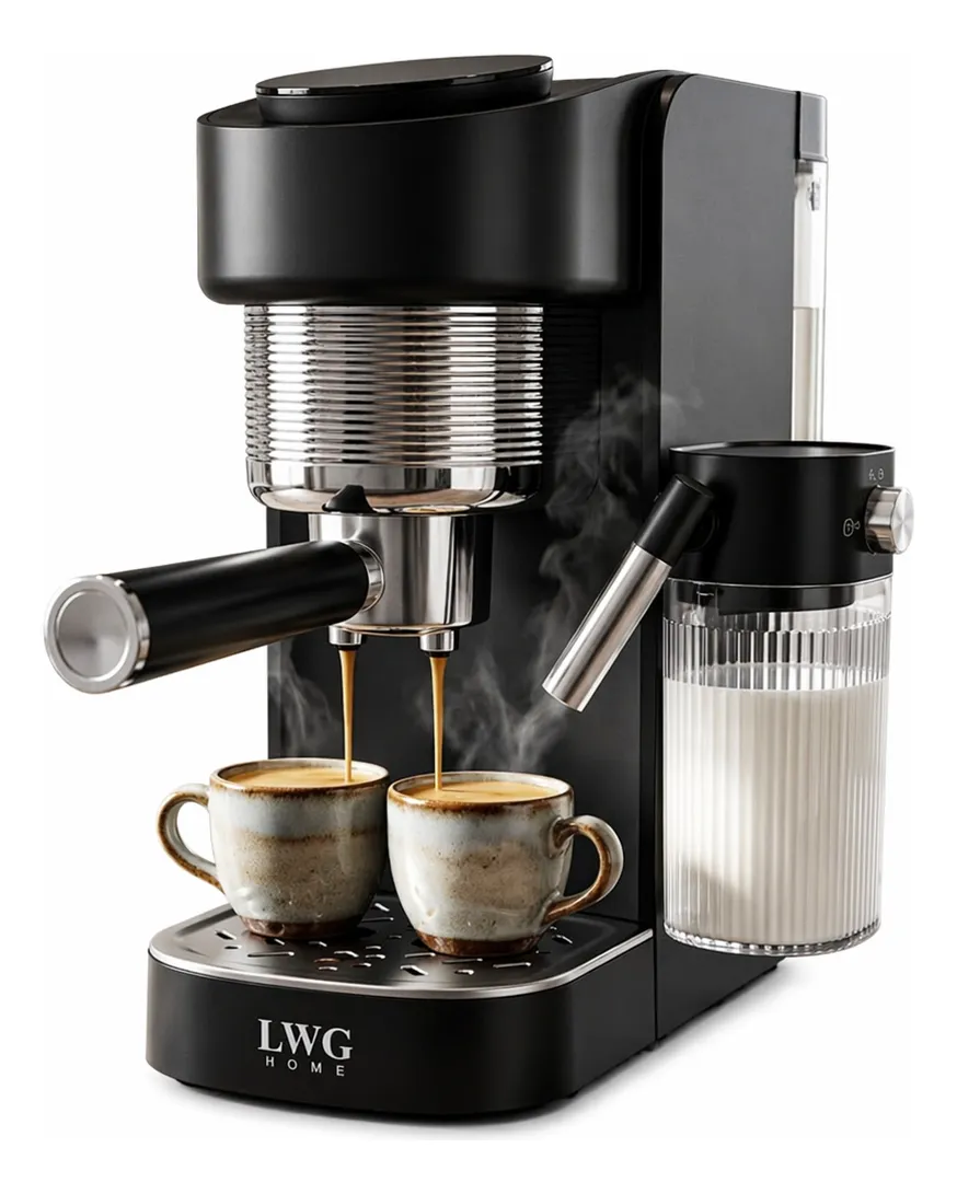 Cafeteira espresso 4 em 1 compativel Nespresso Dolce Gusto 20 bar 1400W