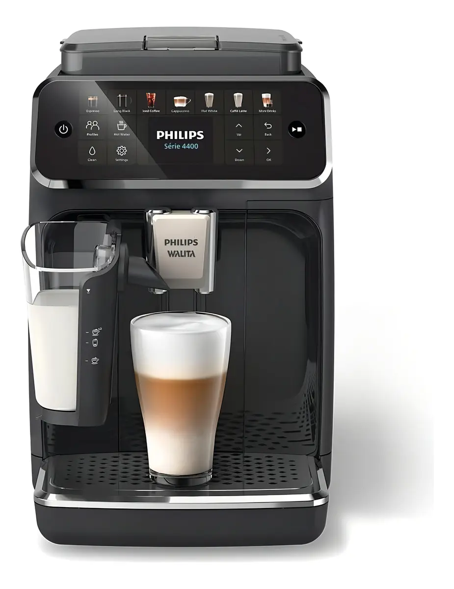 Cafeteira automatica Philips Walita Expresso Serie 4400 127V 12 bebidas